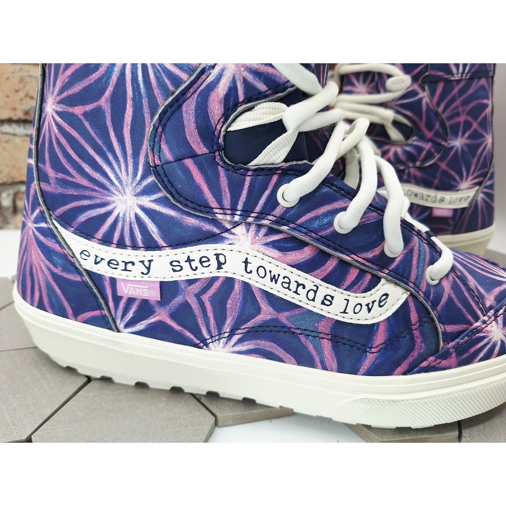 MEN Vans Hi-Standard LL DX Pro Snowboard Boots 11 Mike Rav Pro Purple Grape Rare - Picture 2 of 16